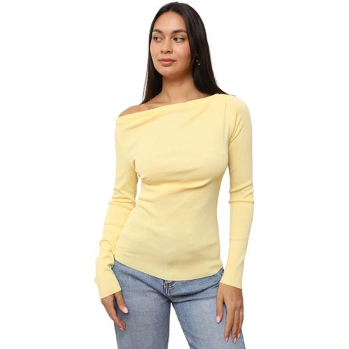 Blouses Tops, t-shirts - Jaune - La Modeuse - Modalova