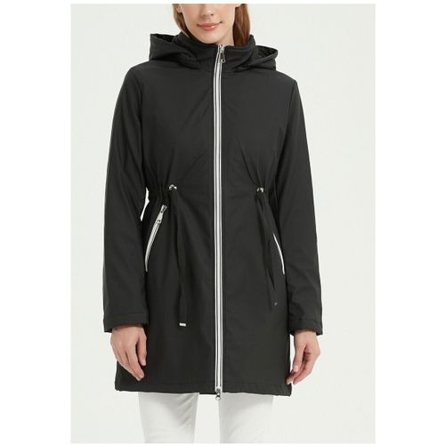 Manteau Parka Mi Longue F, Noir - Kebello - Modalova