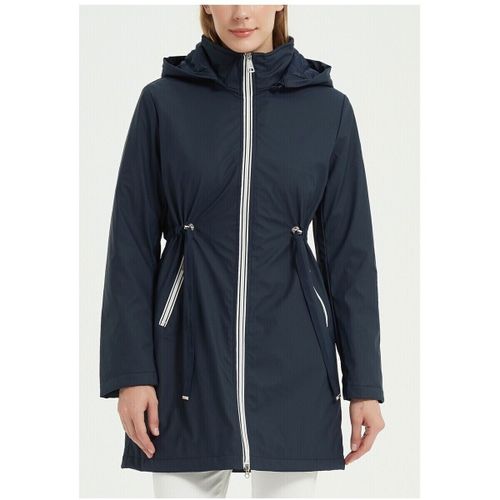 Manteau Parka Mi Longue F, Marine - Kebello - Modalova