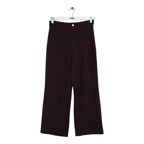 Pantalon Pantalon droit en coton marron - Roseanna - Modalova
