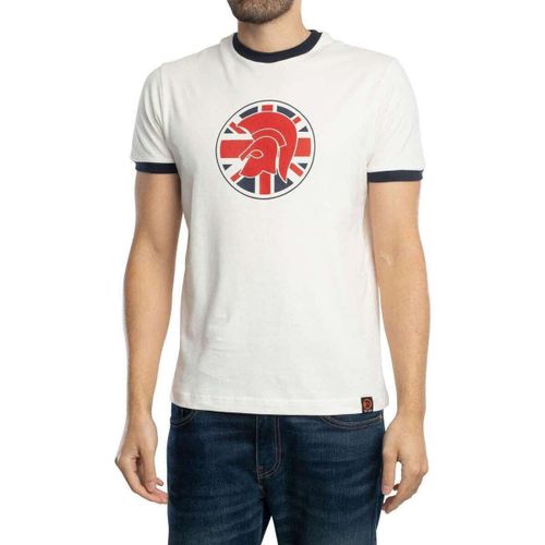 T-shirt T-shirt avec logo drapeau - Trojan - Modalova