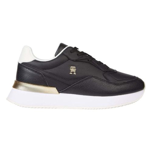 Baskets basses Women's Black Chunky Sneakers - Tommy Hilfiger - Modalova