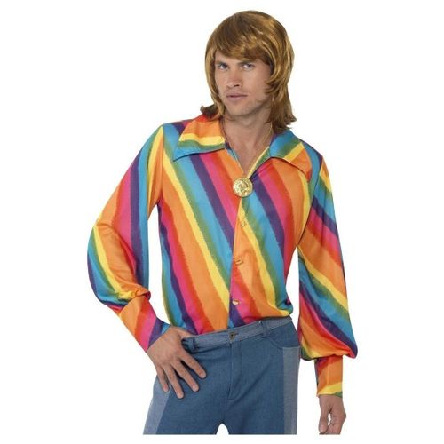 Chemise Smiffys 1970s - Smiffys - Modalova