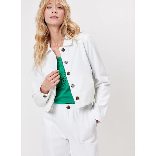 Veste Veste courte unie en coton bio BLASI - La Fiancee Du Mekong - Modalova