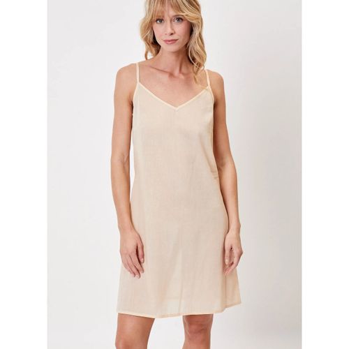 Robe courte Dessous de robe en voile de coton bio unie FIONA - La Fiancee Du Mekong - Modalova
