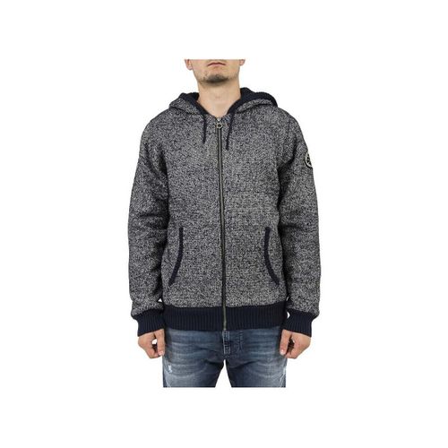 Gilet Pull à Capuche doublé sherpa Bleu - Le Temps des Cerises - Modalova