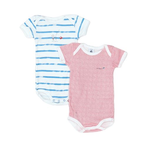 Bodies ENSEMBLE BODY - BLANC, ROUGE - Petit Bateau - Modalova