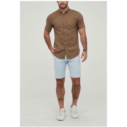 Chemise Chemise Manches Courtes H, Marron - Kebello - Modalova