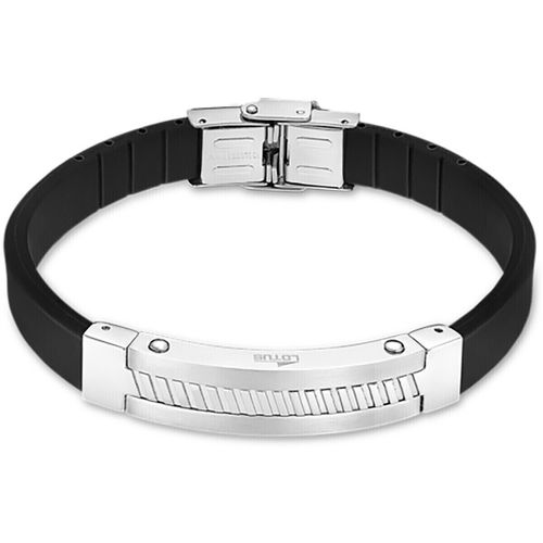 Bracelets Bracelet Style acier et silicone - Lotus - Modalova