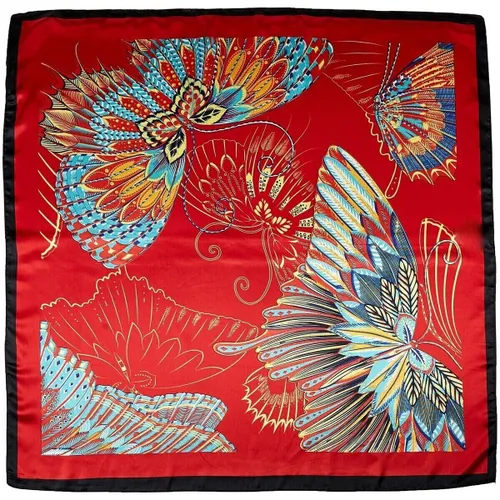 Echarpe Carré de Soie Feather - V 1969 - Modalova