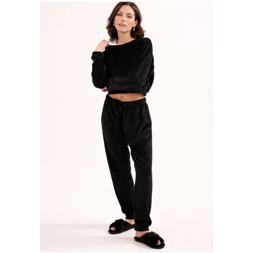 Ensembles de pyjama Pyjama Polaire F, Noir - Kebello - Modalova