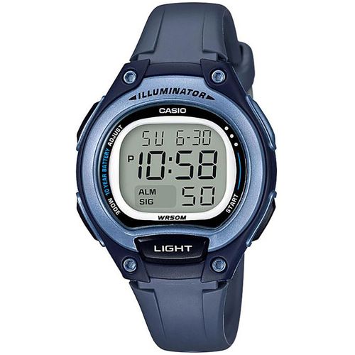 Montre Casio Montre digitale bleue - Casio - Modalova