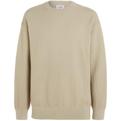 Sweat-shirt Texture Crew Neck Sw - Calvin Klein Jeans - Modalova