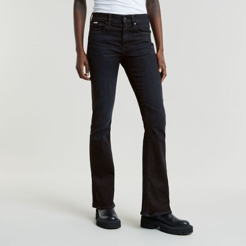 Jeans D21290-A634 G730 - 3301 FLARE-WORN IN BLACK VORTEX - G-Star Raw - Modalova