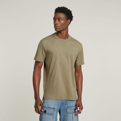 T-shirt D24449-336 - NIFOUS BASE-6057 MILITARY GREEN - G-Star Raw - Modalova