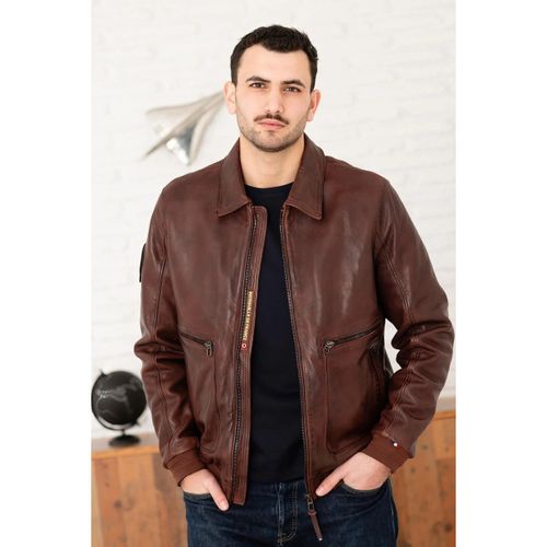 Veste Redskins FIREFLY EARTH COGNAC - Redskins - Modalova