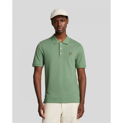 T-shirt SP400VOG POLO-X576 SMOKE GREEN - Lyle & Scott - Modalova