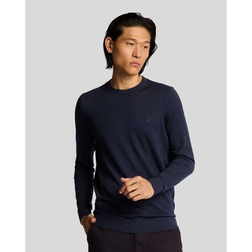 T-shirts sport KN2235TON SUPERFINE-Z271 DARK NAVY - Lyle & Scott - Modalova