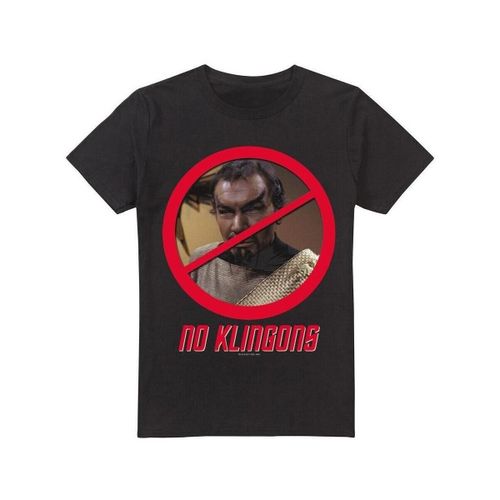 T-shirt Star Trek No Klingons - Star Trek - Modalova