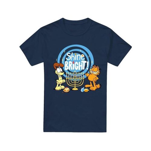 T-shirt Shine Bright For Hanukkah - Garfield - Modalova