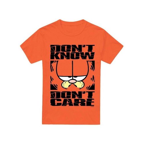 T-shirt Don't Know Don't Care - Garfield - Modalova