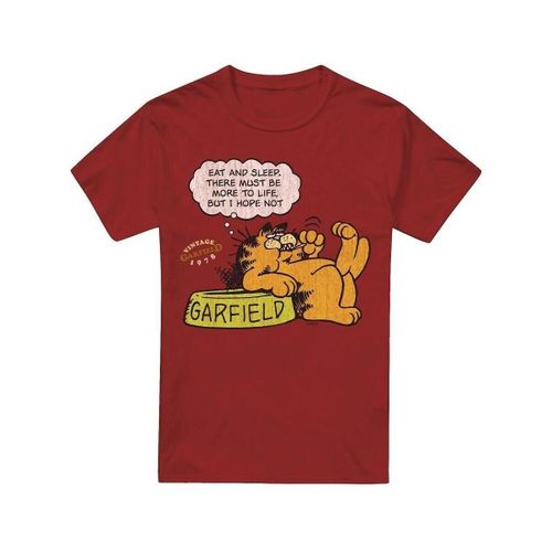 T-shirt Garfield Eat Sleep - Garfield - Modalova