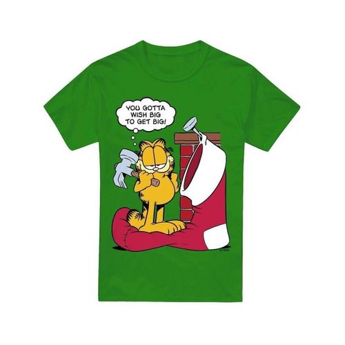 T-shirt Garfield Wish Big - Garfield - Modalova