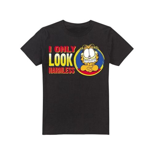 T-shirt I Only Look Harmless - Garfield - Modalova
