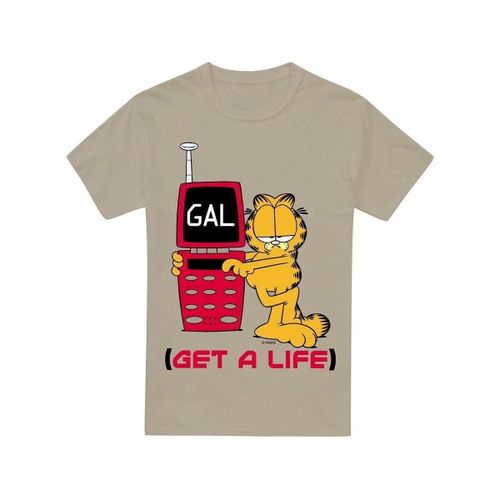 T-shirt Garfield Get A Life - Garfield - Modalova
