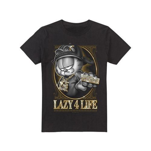 T-shirt Garfield Lazy 4 Life - Garfield - Modalova