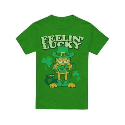 T-shirt Garfield Feelin Lucky - Garfield - Modalova