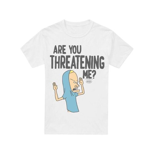 T-shirt Are You Threatening Me? - Beavis & Butthead - Modalova