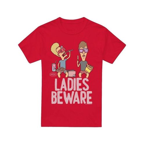 T-shirt Ladies Beware - Beavis & Butthead - Modalova