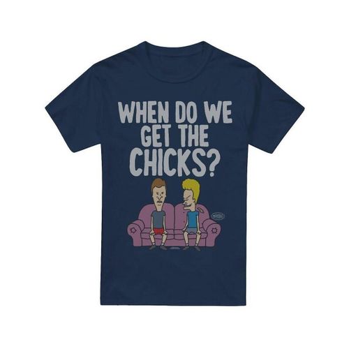 T-shirt When Do We Get The Chicks? - Beavis & Butthead - Modalova