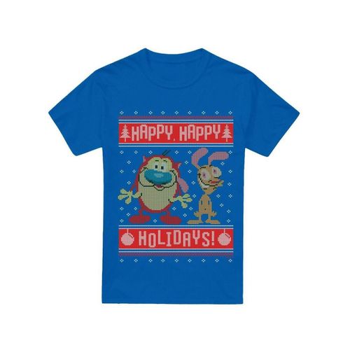 T-shirt Happy, Happy Holidays - Ren & Stimpy - Modalova