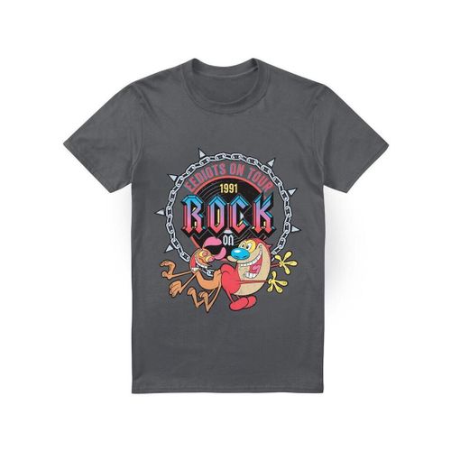 T-shirt Eediots On Tour - Ren & Stimpy - Modalova