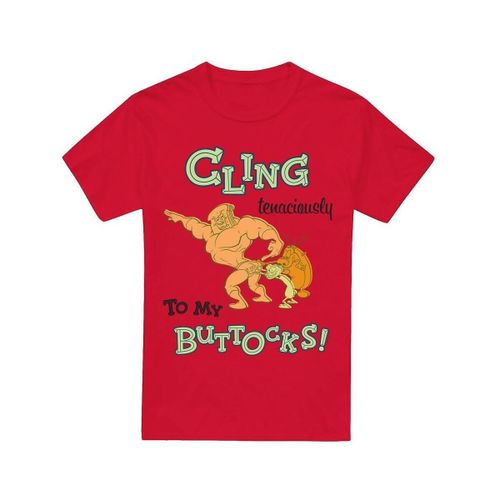 T-shirt Cling Tenaciously To My Buttocks - Ren & Stimpy - Modalova