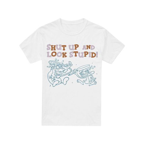 T-shirt Shut Up And Look Stupid! - Ren & Stimpy - Modalova