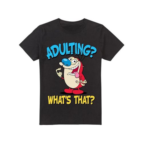 T-shirt Ren & Stimpy Adulting 2 - Ren & Stimpy - Modalova