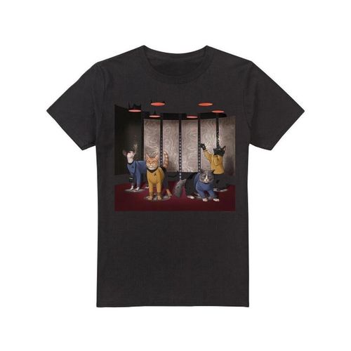 T-shirt Star Trek Beam Meow Up - Star Trek - Modalova