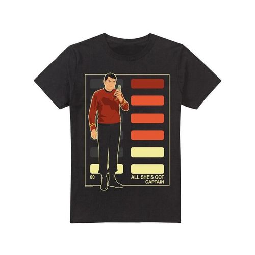 T-shirt All She's Got Captain - Star Trek - Modalova