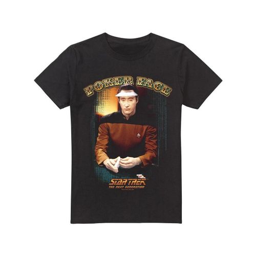 T-shirt Star Trek Poker Face - Star Trek - Modalova