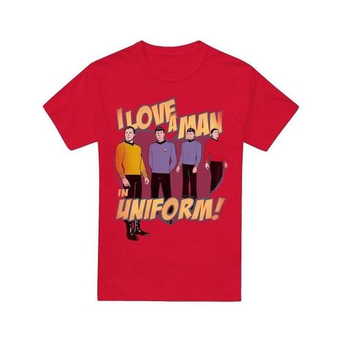 T-shirt Star Trek Man in Uniform - Star Trek - Modalova