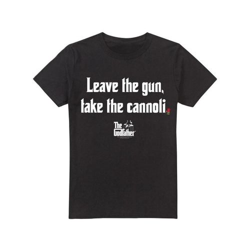 T-shirt The Godfather Gun Cannoli - The Godfather - Modalova