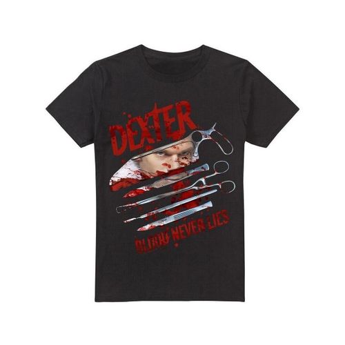 T-shirt Dexter Blood Never Lies - Dexter - Modalova