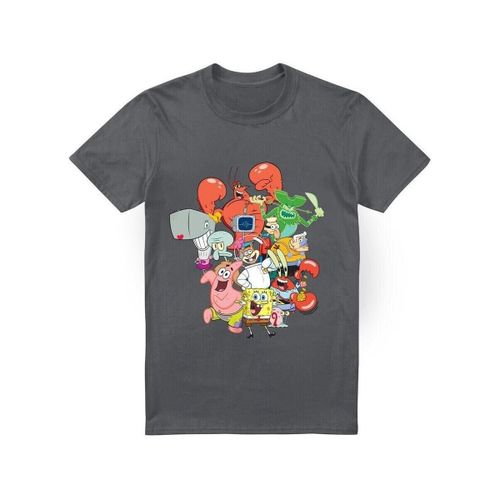 T-shirt The Whole Gang - Spongebob Squarepants - Modalova