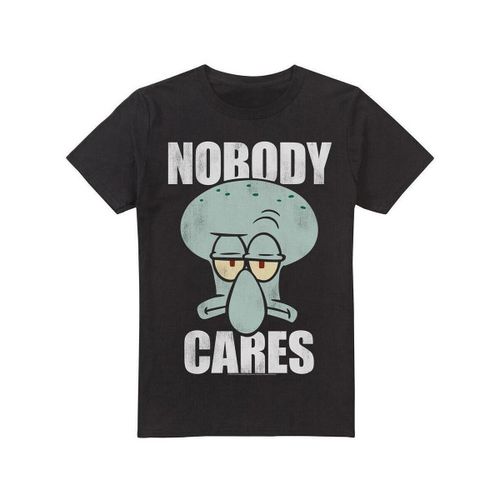 T-shirt Nobody Cares Meme - Spongebob Squarepants - Modalova