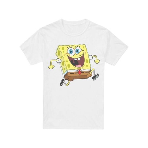 T-shirt Happy Running - Spongebob Squarepants - Modalova