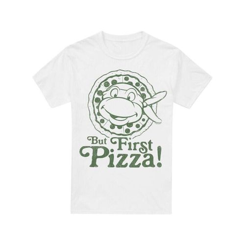 T-shirt But First Pizza - Teenage Mutant Ninja Turtles - Modalova