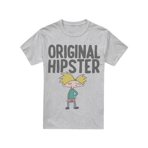 T-shirt Original Hipster - Hey Arnold! - Modalova